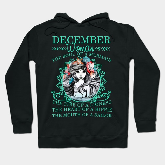 December Woman Hoodie by xylalevans